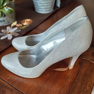 Worthington Silver High Heeled Shoes